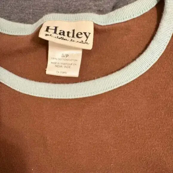 Hatley Great Wolf Lodge Bear Ringer Baby Tee, Brown, Size Small - Picture 3 of 4